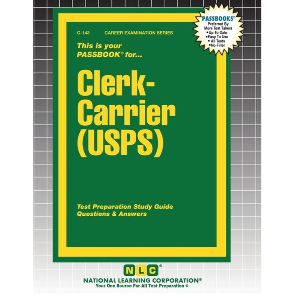 Clerk-Carrier (USPS) -- Passbooks